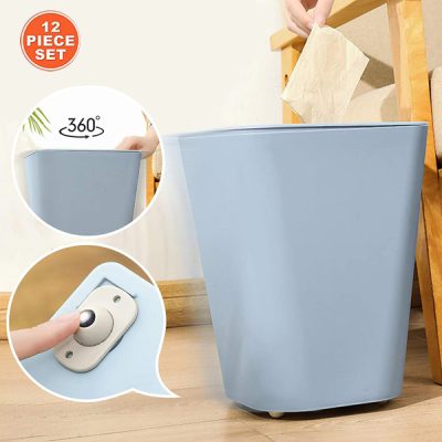 Samolepiace nábytkové kolieska (12 ks) | STICKYWHEEL