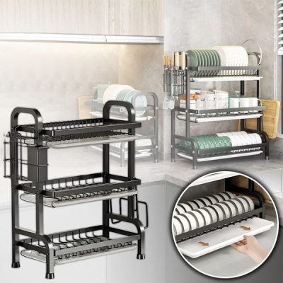 Inteligentný viacvrstvový stojan na riad na rýchle a efektívne sušenie riadu | DRYSTACK