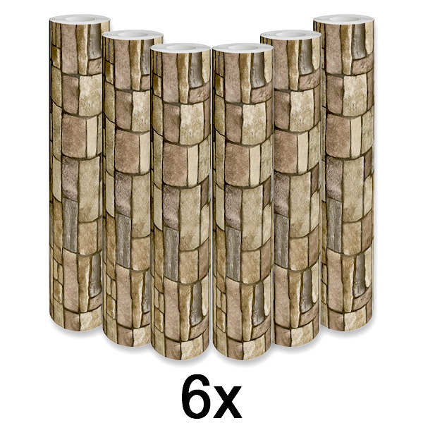 6x Štýlová 3D Tapeta – Jednoduchá Premena Stien | WALLCORWRAP